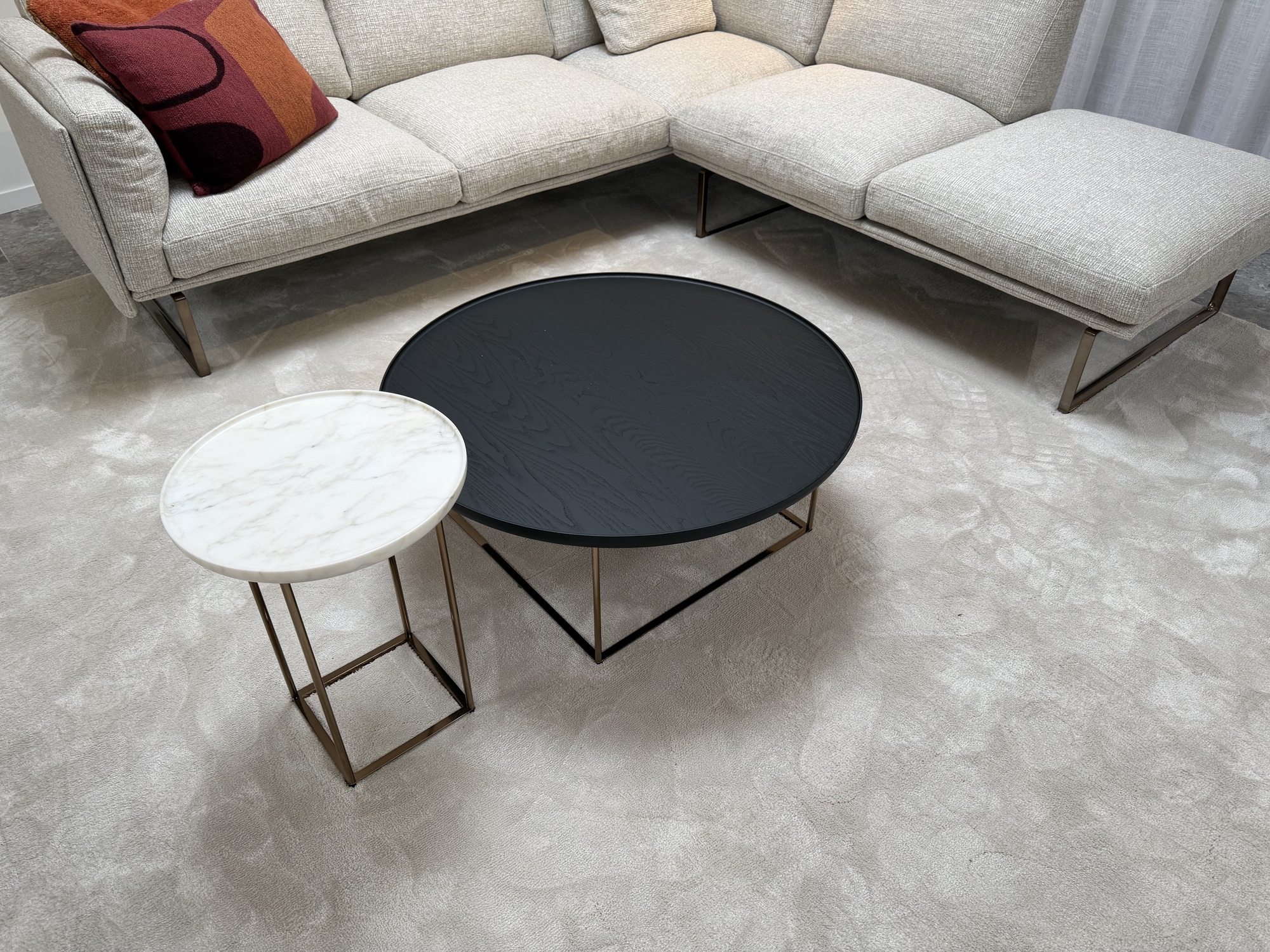 Cassina-salontafel en bijzettafel Torei