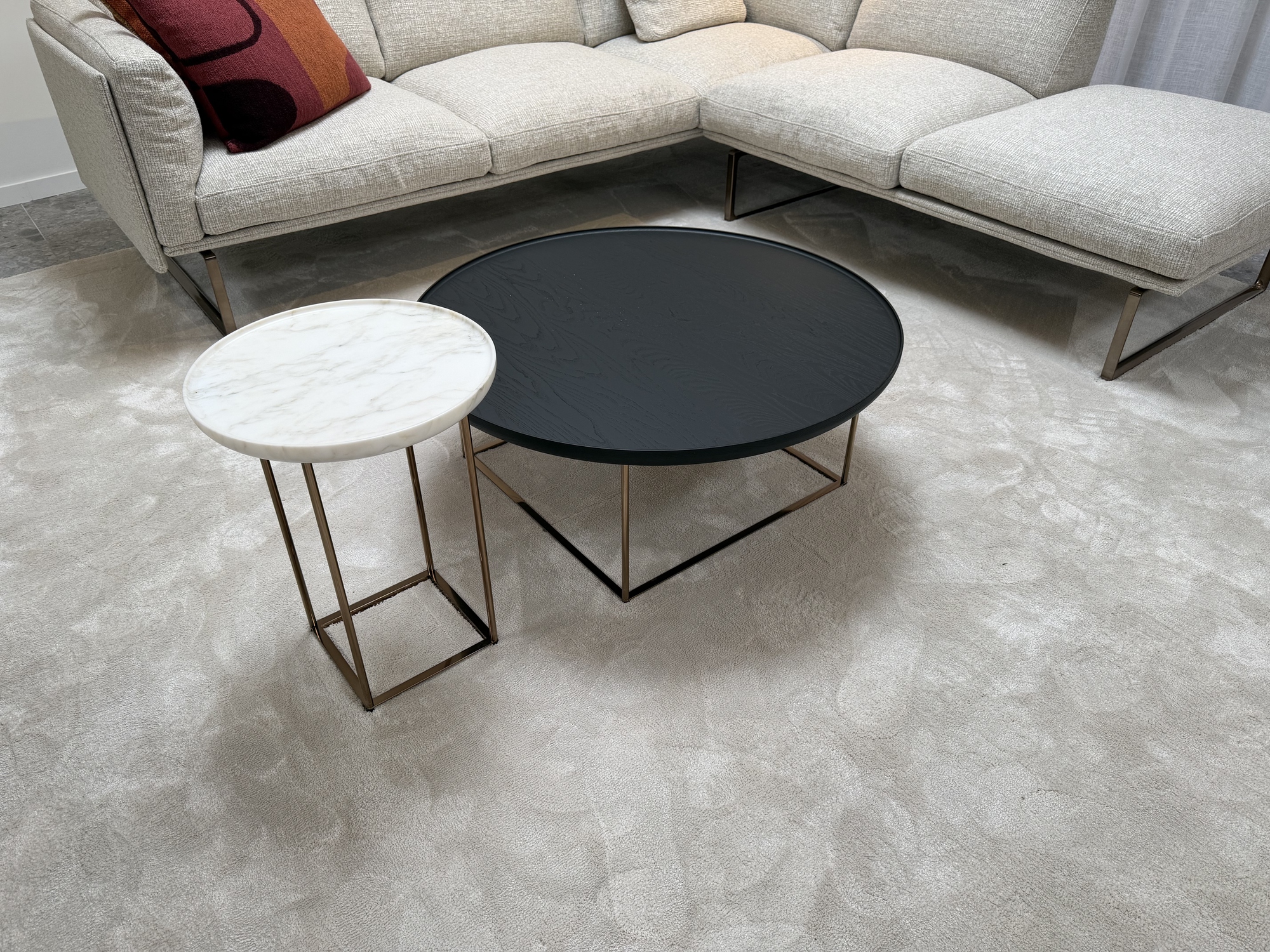 Cassina-salontafel en bijzettafel Torei